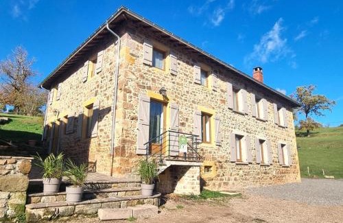 Belmont-de-la-Loire House | Gîte campagnard convivial avec terrasse et animaux acceptés - FR-1-496-304
