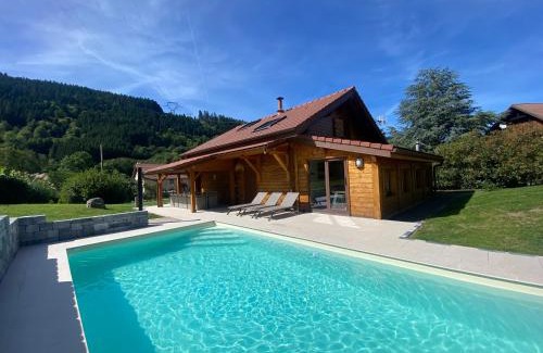Plainfaing Ski Chalet | Gîte Chalet avec bain nordique et piscine 11 pers Hautes Vosges