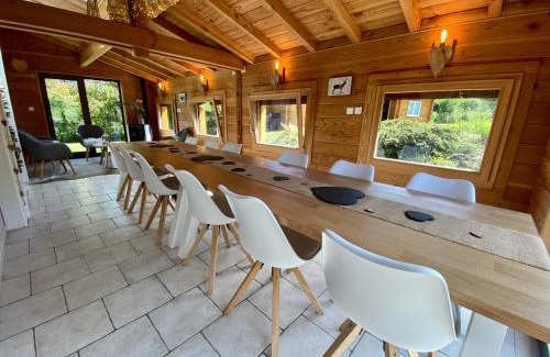 Plainfaing Ski Chalet | Gîte Chalet avec bain nordique et piscine 11 pers Hautes Vosges