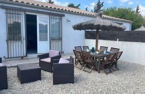 Gruissan House | Gîte de 6 personnes, au cœur d'un domaine viticole