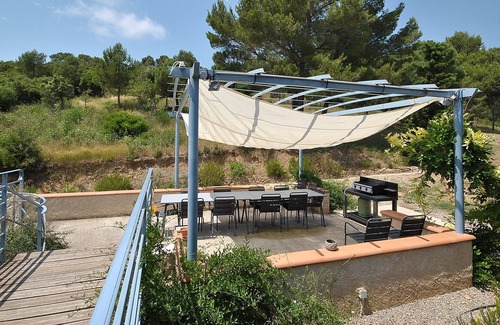 Saint-Andre-de-Roquelongue Cottage | Gîte "l'horizon des Corbières", Maison en Pierre de 260 m2 Avec Piscine