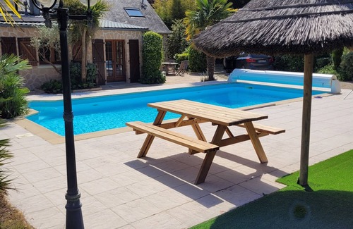 Gouville-sur-Mer House | Gîte "La Maison de Gouville" with SPA pool