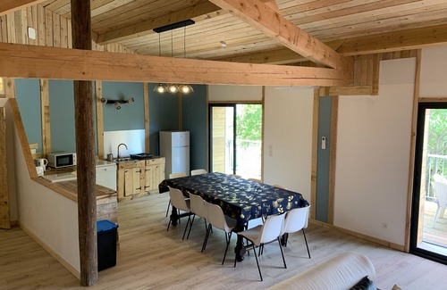 Saint-Alban-sous-Sampzon House | Gîte "Le Mûrier" Mas les Teyssiers in Grospierres