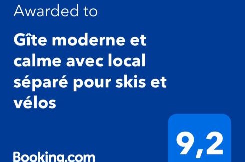 Cornimont House | Gîte moderne et calme avec local séparé pour skis et vélos