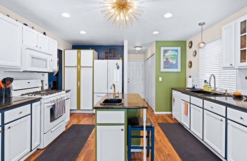 Colorado Springs House | Galactic Oasis 1966 Retro-Futuristic Luxury House with Mars Game Lounge