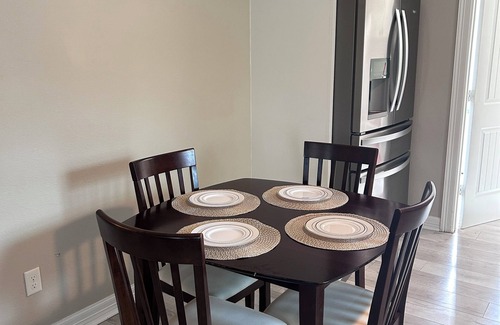 Voth House | Game room ! HUGE backyard , located in downtown Beaumont !