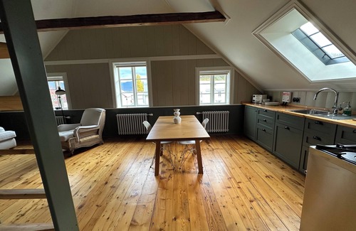 Akureyri Apartment | Gamla Apótekið (The Old Pharmacy) in heart of Akureyri - South Apartment