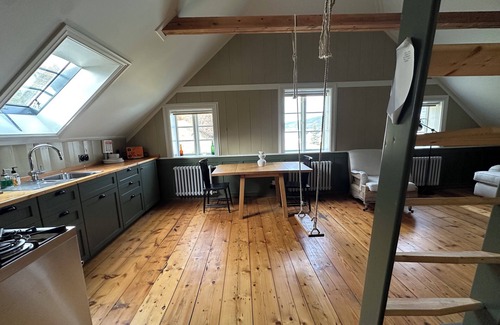 Akureyri Apartment | Gamla Apótekið (The Old Pharmacy) in heart of Akureyri - North Apartment