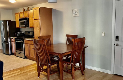 Hampton Condo | Garage, Steps to Ocean Blvd. 2BR-3 Beds-2Bath Condo, Parking for 2, Balcony