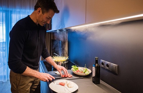 Riscone Ski Chalet | Garden Deluxe Wohnung mit Panoramablick