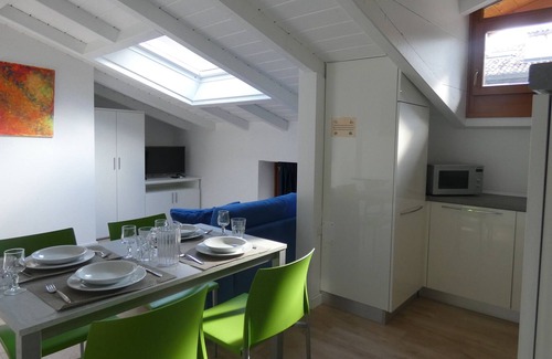 Riva del Garda Condo | Garden Pool Residence Villa degli Aranci-Attic apartment-100 from the beach