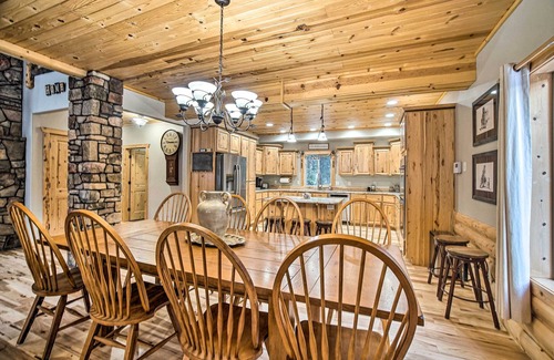 Garden Valley Cabin | Garden Valley Cabin w/Loft & Large Deck!