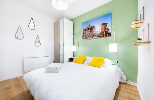 Coulmiers-Jardin des Plantes Apartment | Gare/2 chambres/Appartistic Machines de l île/WIFI FIBRE