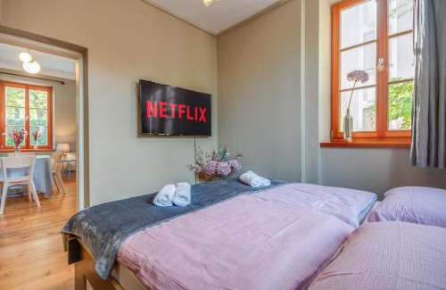 Klagenfurt am Woerthersee Apartment | Gartenblick - Netflix - Free Parking - Waschmaschine - Zentral - Villa