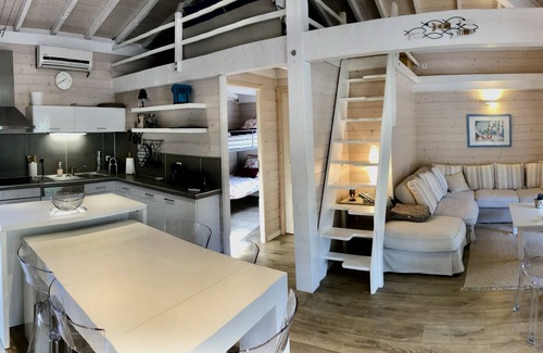 Gassin Ski Chalet | Gassin Parc oasis air-conditioned chalet for 6 + private pool