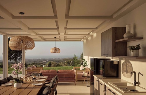 Chamalevri Villa | Gavras Exclusive Villa I, 2 Pools, Gym & SeaViews