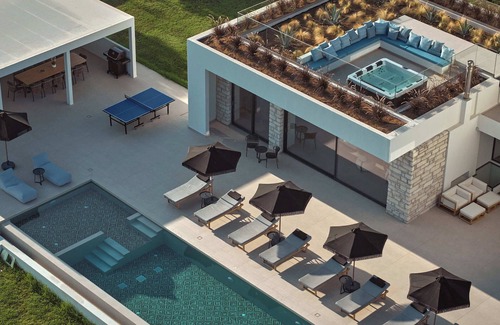 Chamalevri Villa | Gavras Exclusive Villa I, 2 Pools, Gym & SeaViews