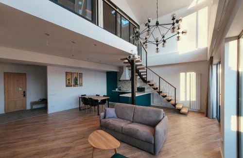 Kazbegi Apartment | George Snow Apartments in New Gudauri - fireplace, 50m to Gondola lift
