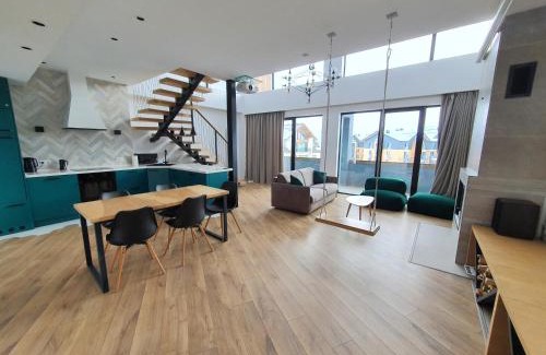 Kazbegi Apartment | George Snow Apartments in New Gudauri - fireplace, 50m to Gondola lift