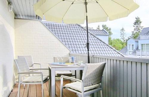 Ostseebad Boltenhagen Apartment | Geschmackvolles Apartment mit Balkon und Tollem Wellnessbereich mit Pool im Haus