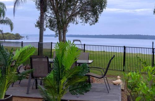 Chain Valley Bay House | Getaway Lakefront Environmental House on Lake Macquarie with Water View