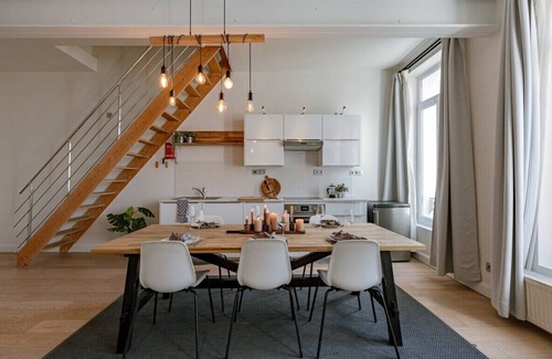 Patershol Apartment | Ghent Gem: Historic Apartment Steps from Gravensteen Castle!