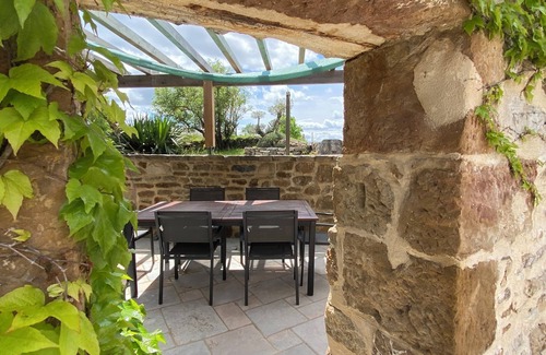 Saint-Beauzely House | Gîte 4 * La Caussenarde 10km from Millau Heated indoor swimming pool