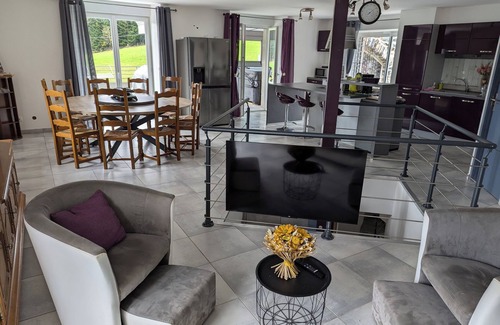 Araules House | Gite la grange de Louis* 10 pers 5 bedrooms 5 bathrooms, SPA and SAUNA