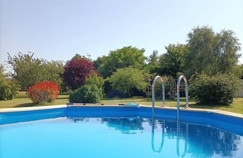 Les Monts d'Aunay House | Gite Normandie 15 persons, games & relaxation area, swimming pool, meeting room