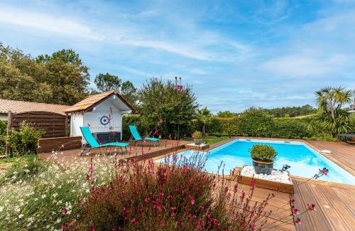 Sanguinet House | Gites Lac et Nature avec Piscine