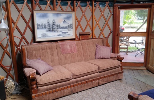 Waterloo Cabin | Glamorous Camping in a YURT