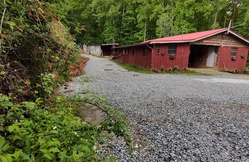 Franklin House | Glamping Room in Rustic Barn with horses!