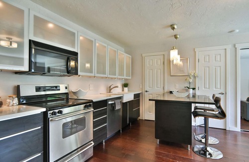 Weisshorn Condo | Gold Flake Terrace Apartment: Great Location, Mountain Views!