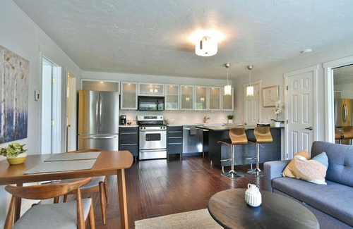 Weisshorn Condo | Gold Flake Terrace Apartment: Great Location, Mountain Views!