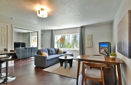 Weisshorn Condo | Gold Flake Terrace Apartment: Great Location, Mountain Views!