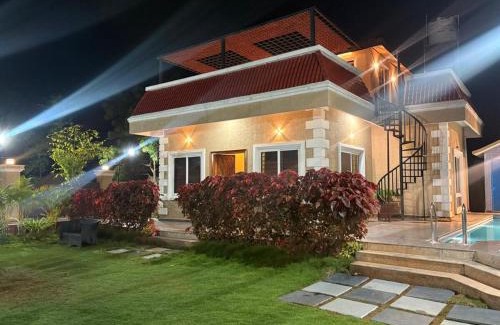 Chevella Villa | Golden Nest Farms 3BHK Private Pool by Homeyhuts