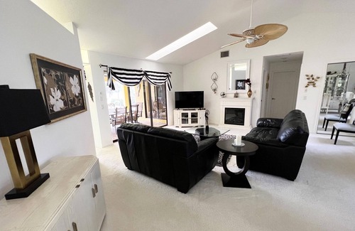 Cape Haze House | Golf course views! Pool home