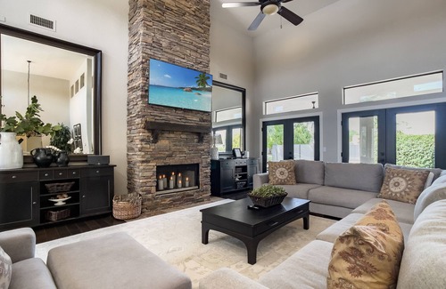 Preston Hills House | Gorgeous 5 BR Oasis, Gated Pool, Putting Green, Fire Pit- perfect for families!