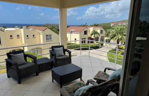 Piscadera Apartment | Gorgeous Caribbean 2 Bedroom Luxury Ocean View Apartment