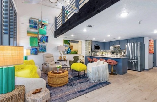 Afton Condo | Gorgeous condo with patio and lake view in Monkey Island near Shangri-La.