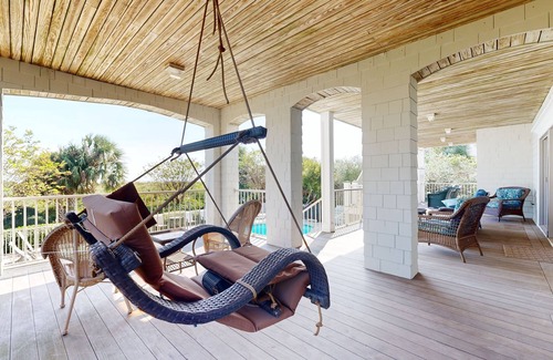Seabrook Island House | Gorgeous home with panoramic ocean views, private pool, & hot tub