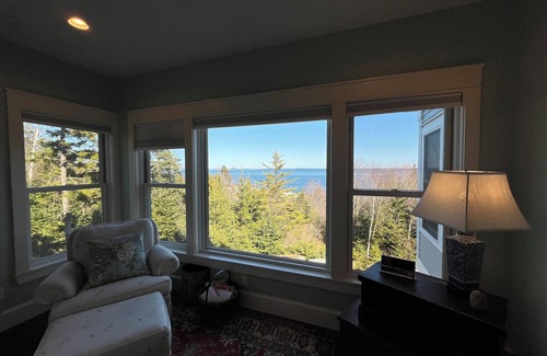 East Boothbay House | Gorgeous home with spectacular ocean views near Boothbay Harbor