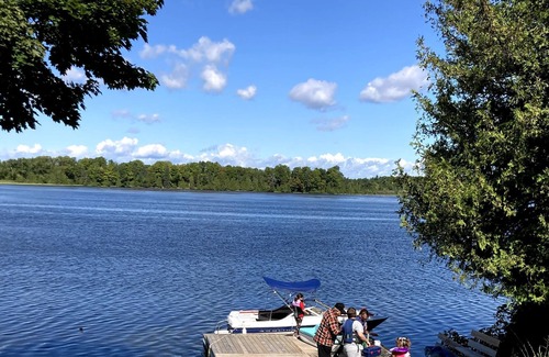 Kirkfield Cottage | Gorgeous Lake Front Cottage for Large Families - Sunsets for Days