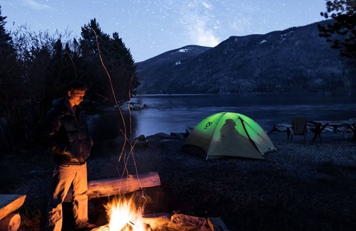 Grand Lake Cabin | Gorgeous location in Historic Grand Lake; on lake and moments walk into town