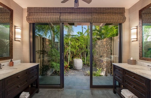 Kaupulehu House | Gorgeous Luxury Estate Home- Hualalai Resort - Spectacular Ocean and Golf Course Views- Private Pool and Spa- 3 Golf Carts included