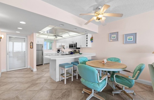 New Smyrna Beach Condo | Gorgeous Oceanfront View! Walking distance to dining & shopping!