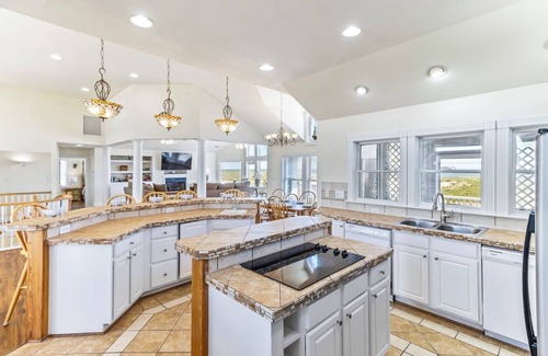 Carova Beach House | Gorgeous oceanfront home off the beaten path in the 4X4 area of Carova!
