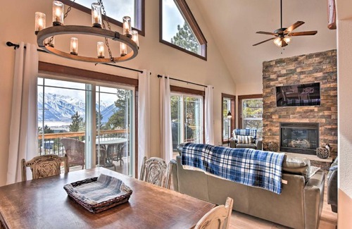 Twin Lakes House | Gorgeous Twin Lakes Home with Deck Overlooking Mtns!