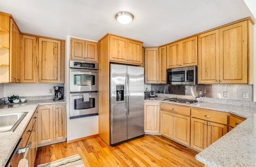 Grapeview House | Gorgeous water view townhome with private hot tub, fireplace, firepit & big deck