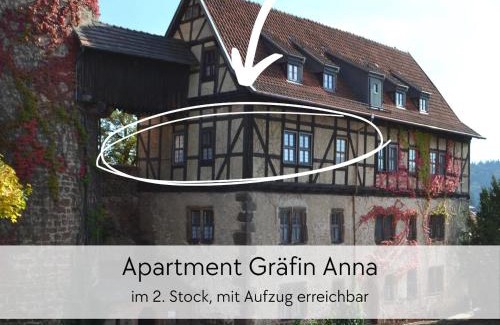 Schlitz Apartment | GRÄFIN ANNA - Design-Apartment in der historischen Hinterburg Schlitz - nahe Fulda und Bad Hersfeld
